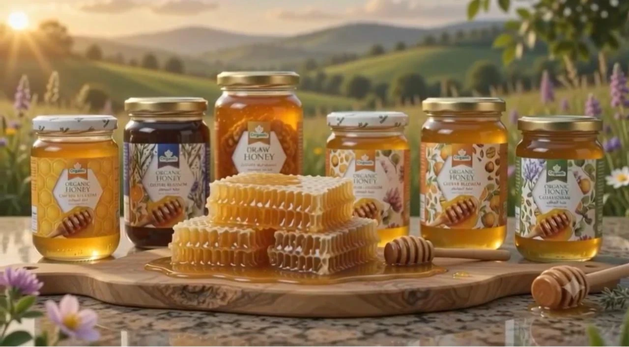 Raw Natural Comb Honey 100% Pure | Organic Honey